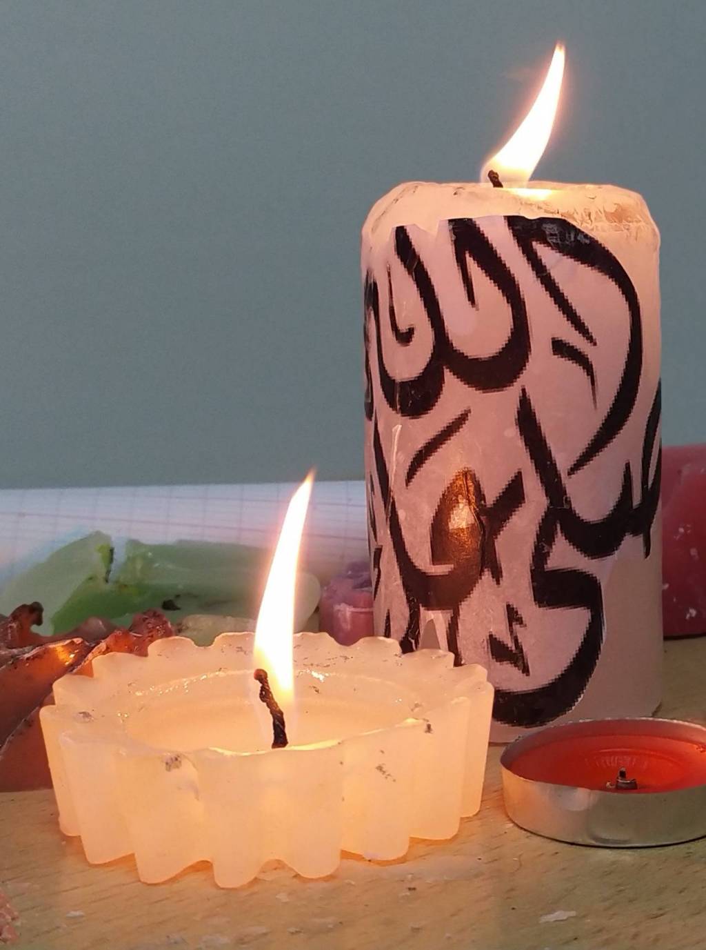شمعة بمناسبة المولدالنبوي